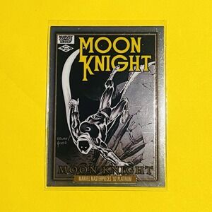 2024 UD Marvel Masterpieces '92 Platinum Moon Knight Fantastic Covers‎ FC-5